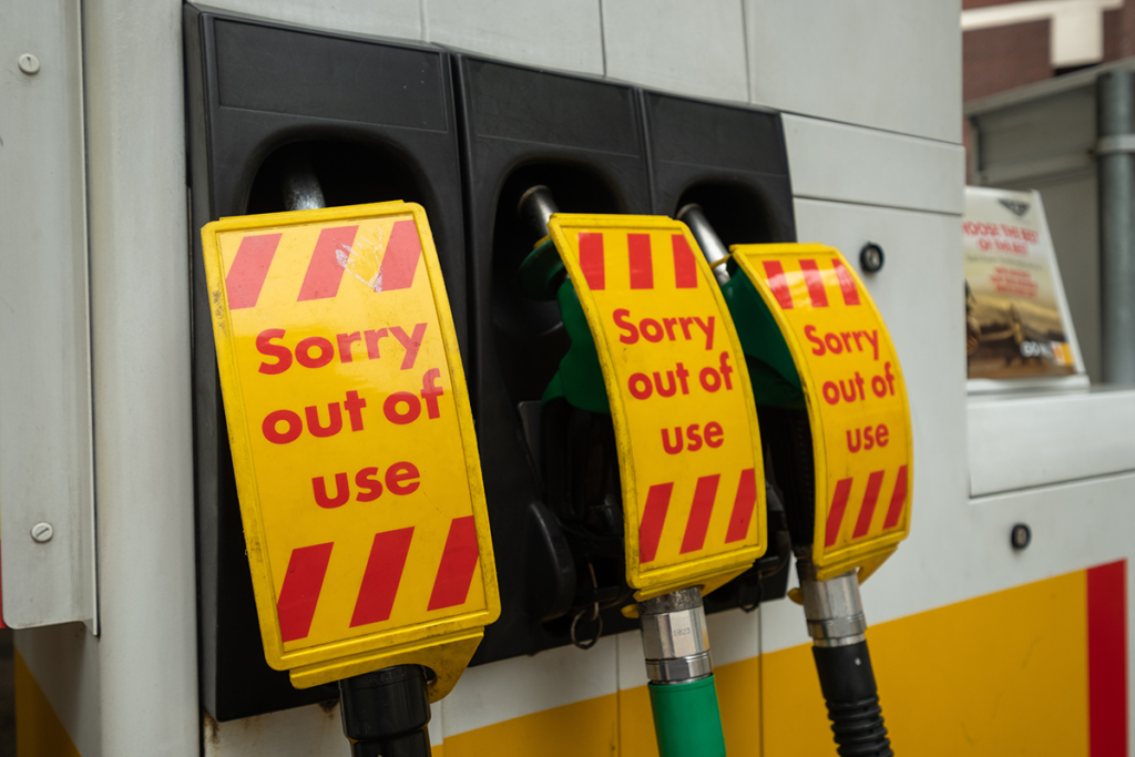 Petrol shortages
