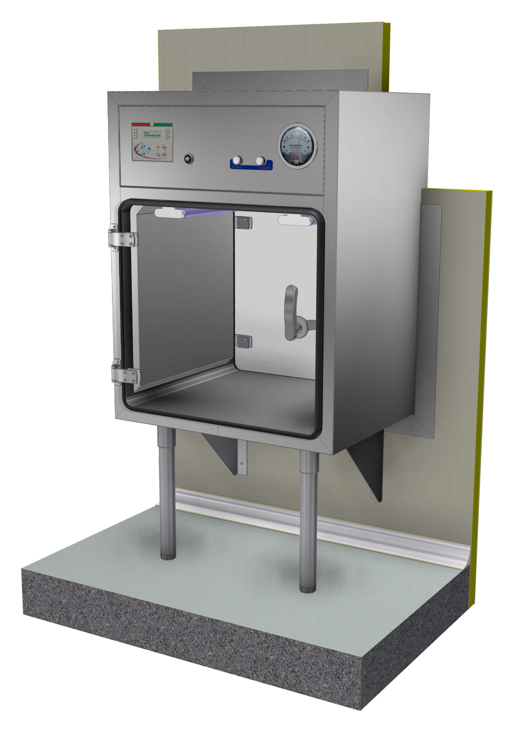 Kambic Cleanroom Pass Boxes – image 3