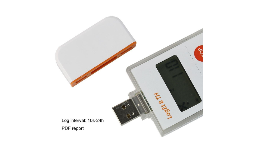 Elitech LogEt 8 TH Temperature & Humidity Data Logger – image 2