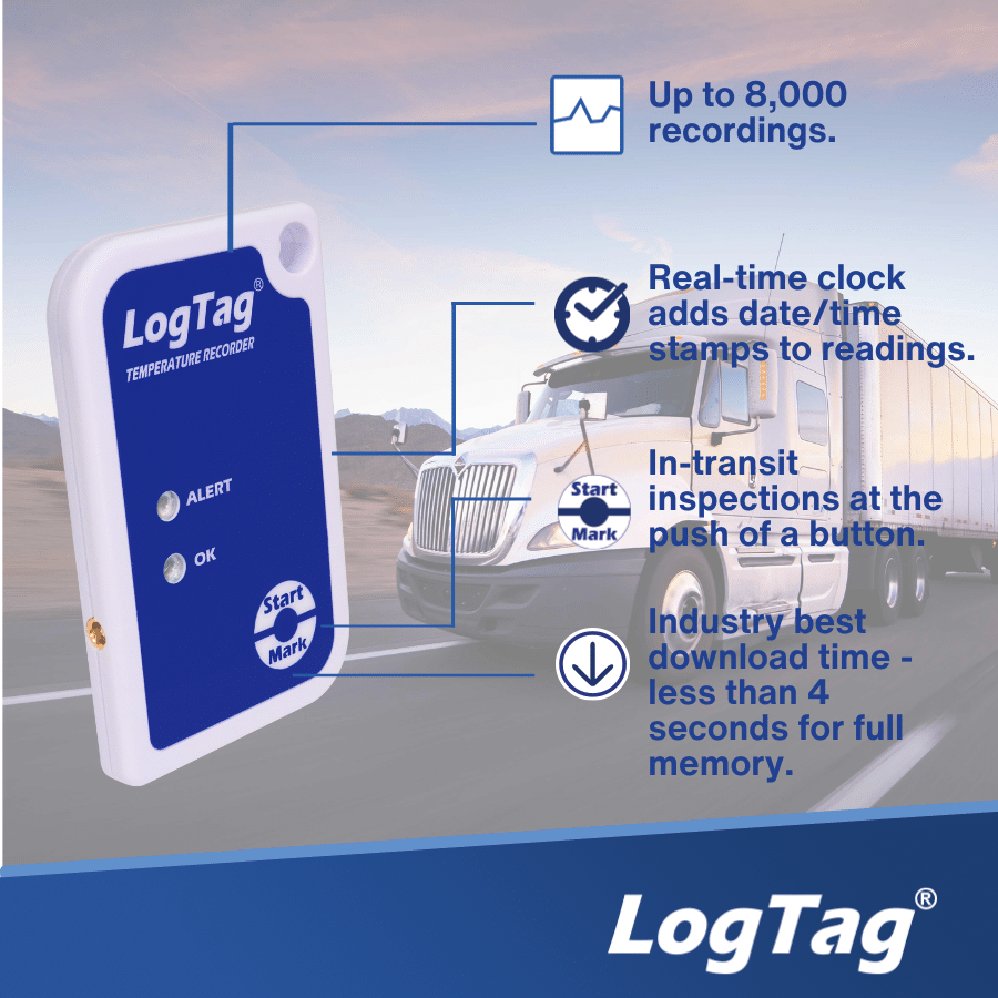LogTag TREX-8 External Probe Temperature Data Logger – image 4