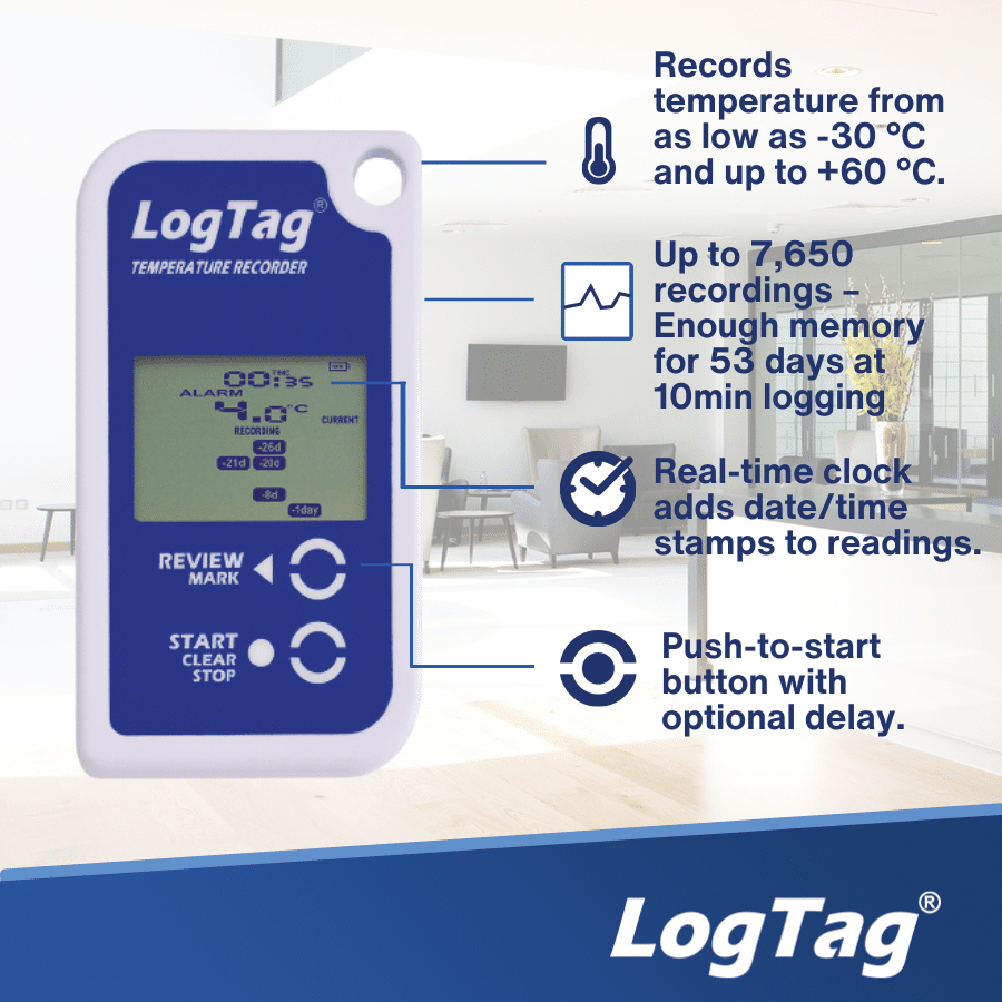 LogTag® TRID30-7F Temperature Data Logger – image 4