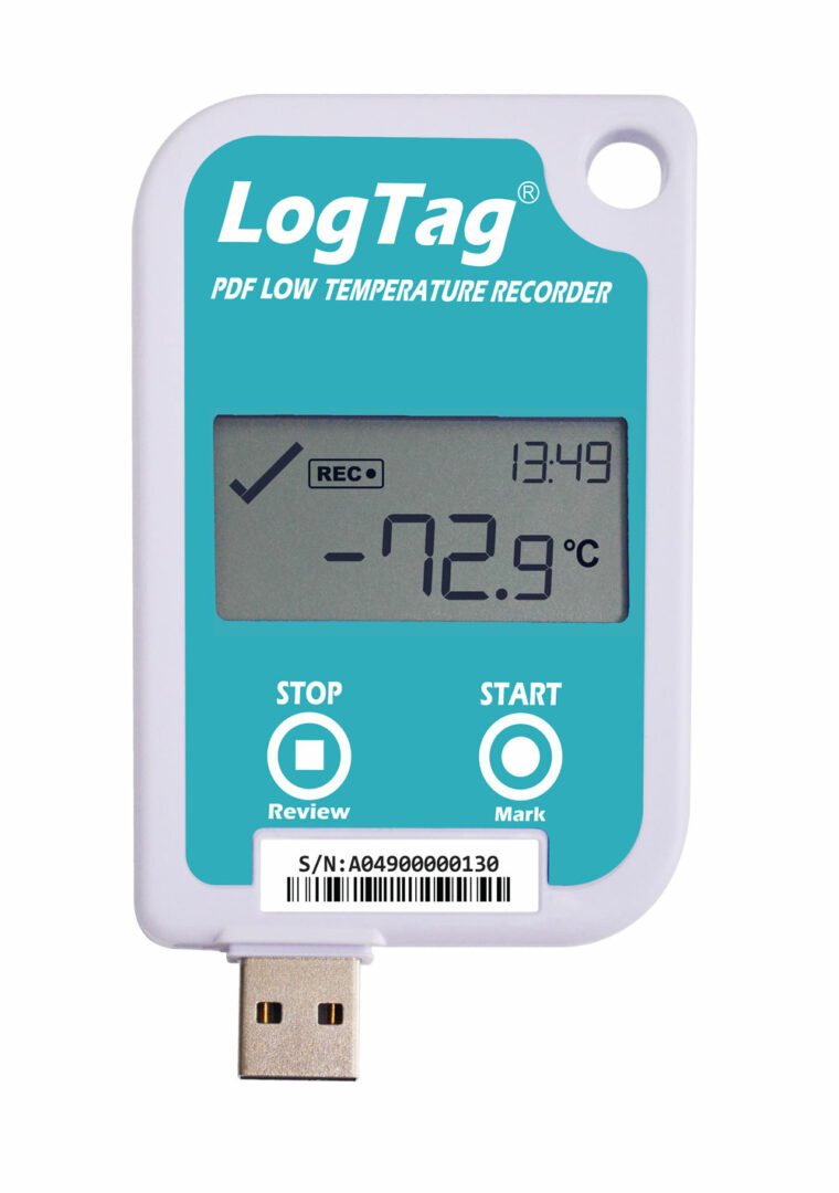 LogTag UTREL-16F Ultra-Low Temperature Data Logger – image 1