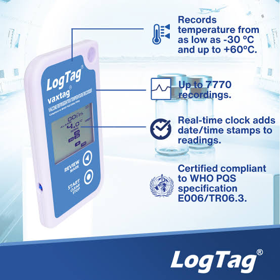 LogTag VaxTag+ Vaccine Temperature Data Logger – image 3