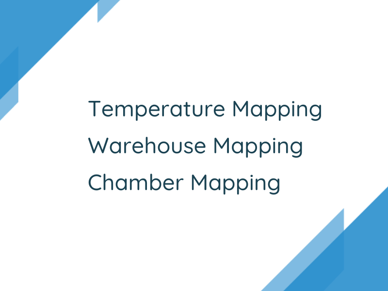 temperature mapping in warehouses